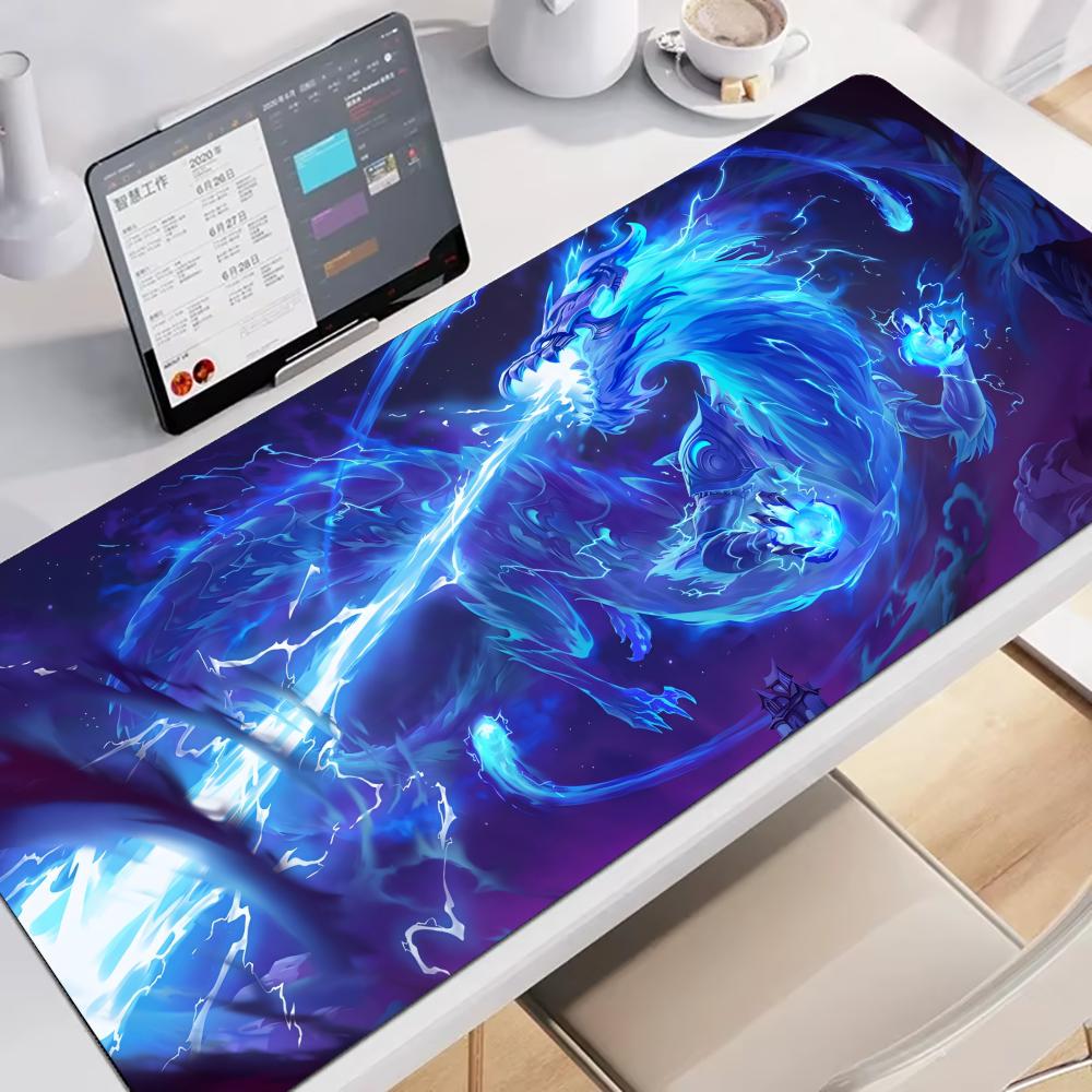 Cool Tablet Accessories - Cool Blue Water Dragon Desk Accessory