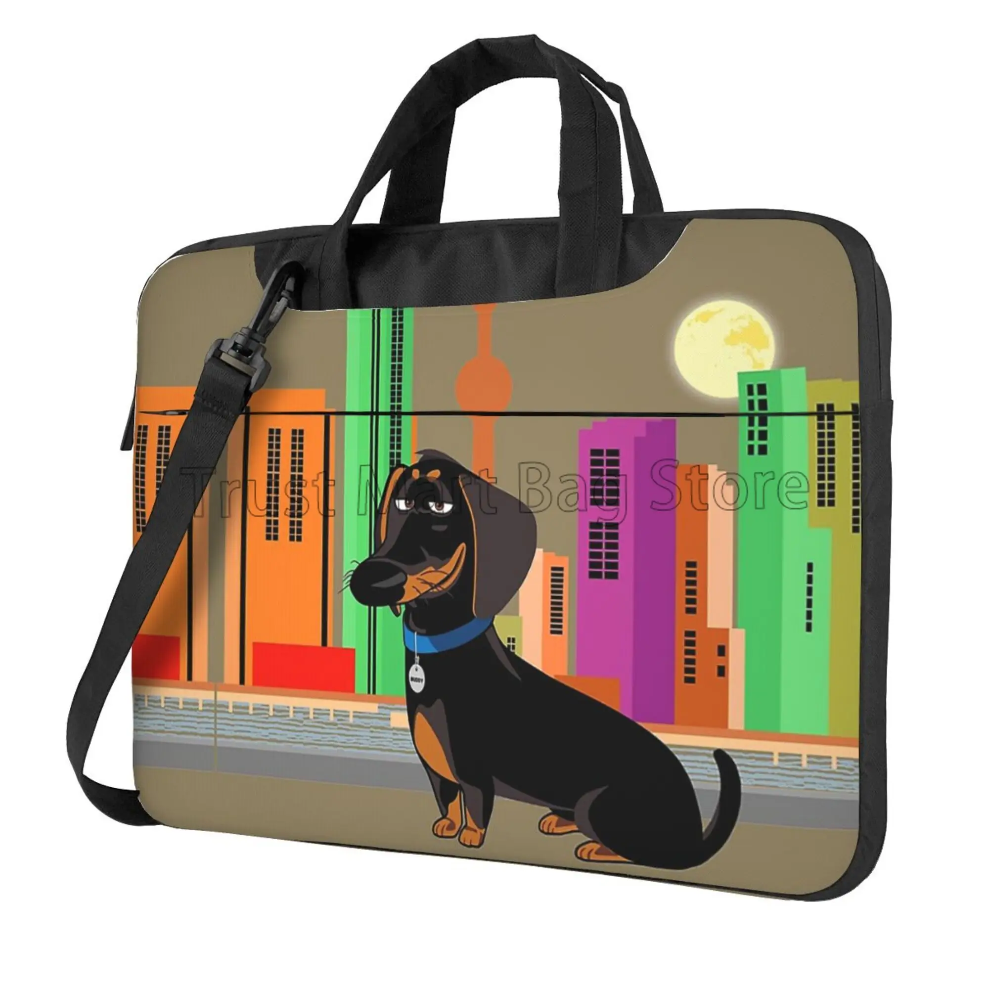 Cute Dachshund Print Laptop Ca – Tablet Shoulder Bag Bewertung und Preis