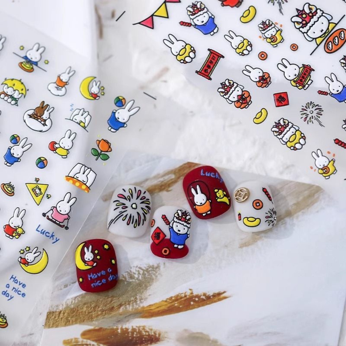 Kawaii Miffy Rabbit Stickers C – Fire Tablet Accessories Bewertung und Preis