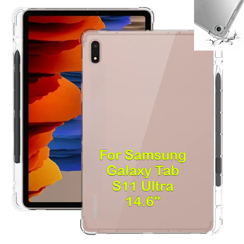 TPU Clear with Pen Slot Tablet – Samsung Tablet S11 Accessories Bewertung und Preis