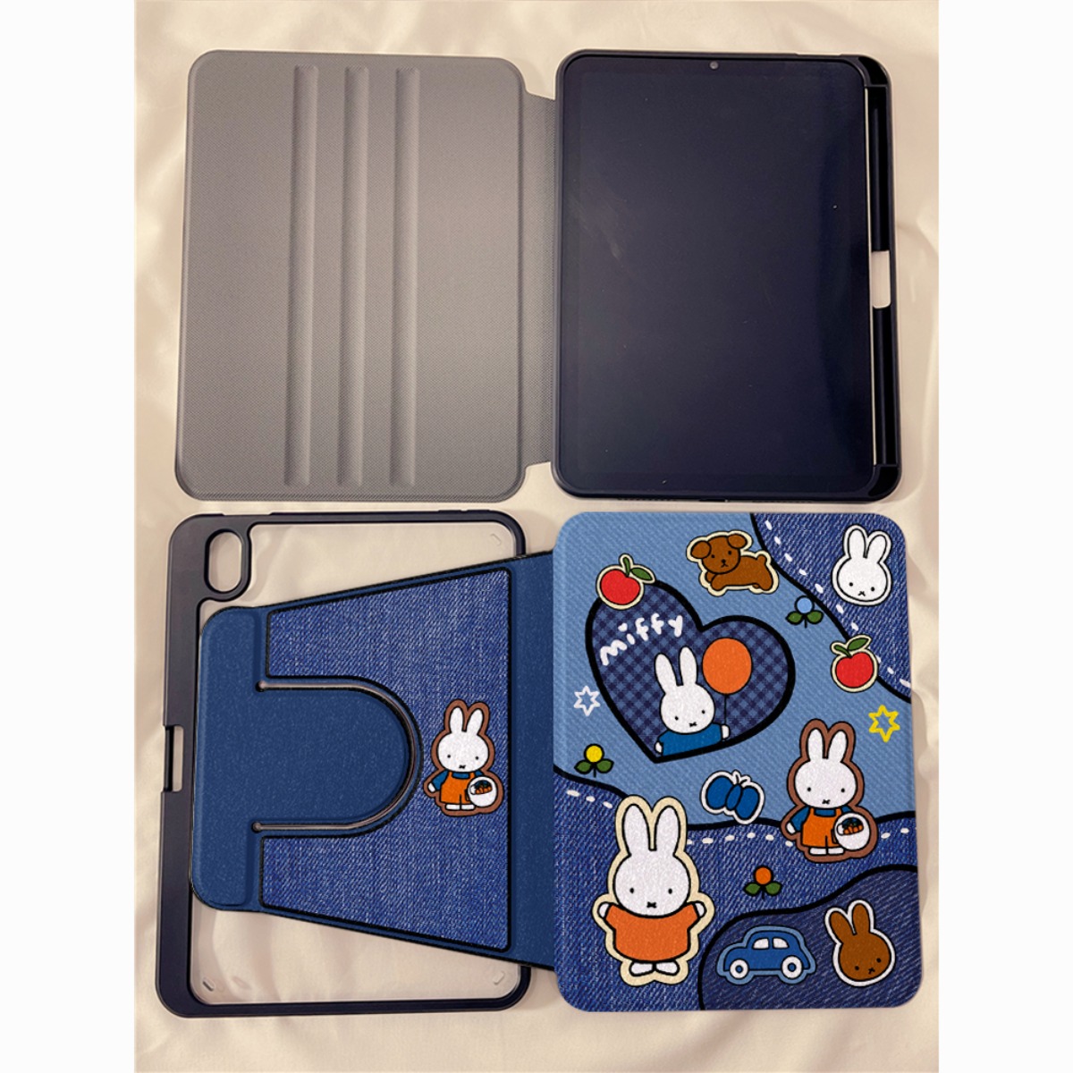 Kawaii Miffy Rabbit Tablet Cas – Fire Tablet Accessories Bewertung und Preis