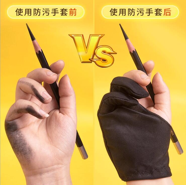 Two-fingers Artist Anti-touch  – Drawing Glove Artist Bewertung und Preis