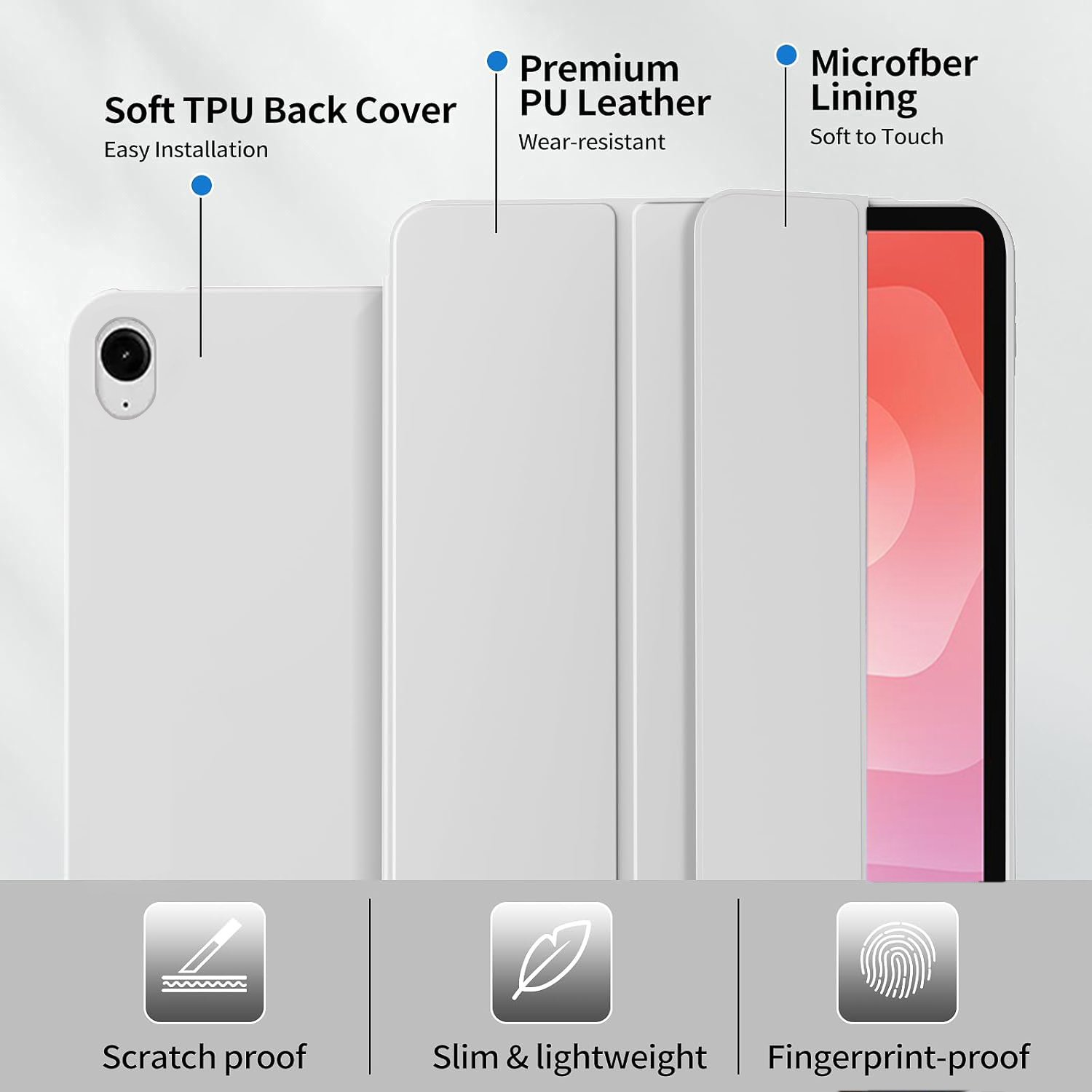 Tri-fold Flip Case For Samsung – Samsung Tablet S11 Accessories Bewertung und Preis
