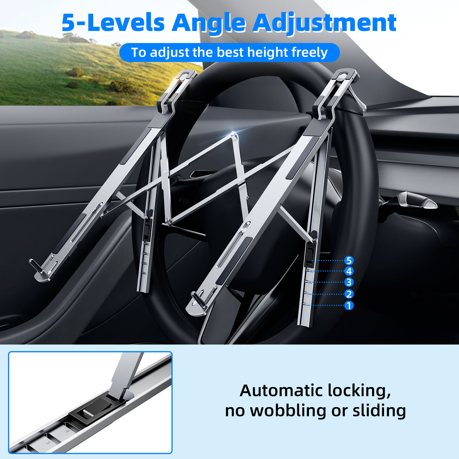 Eary Car Laptop Mount Steering – Tesla Tablet Accessories Bewertung und Preis