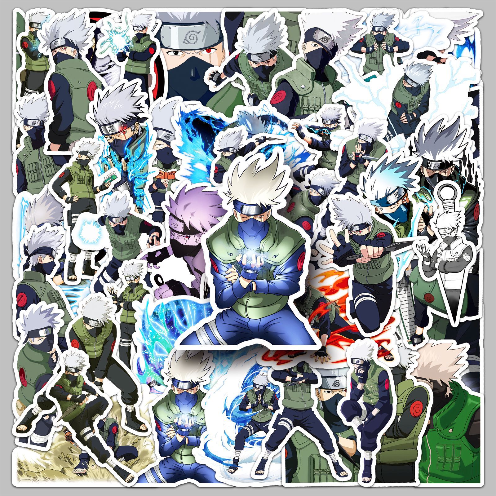 50pcs Anime Naruto Hatake Kaka – Tablet Accessory Bewertung und Preis