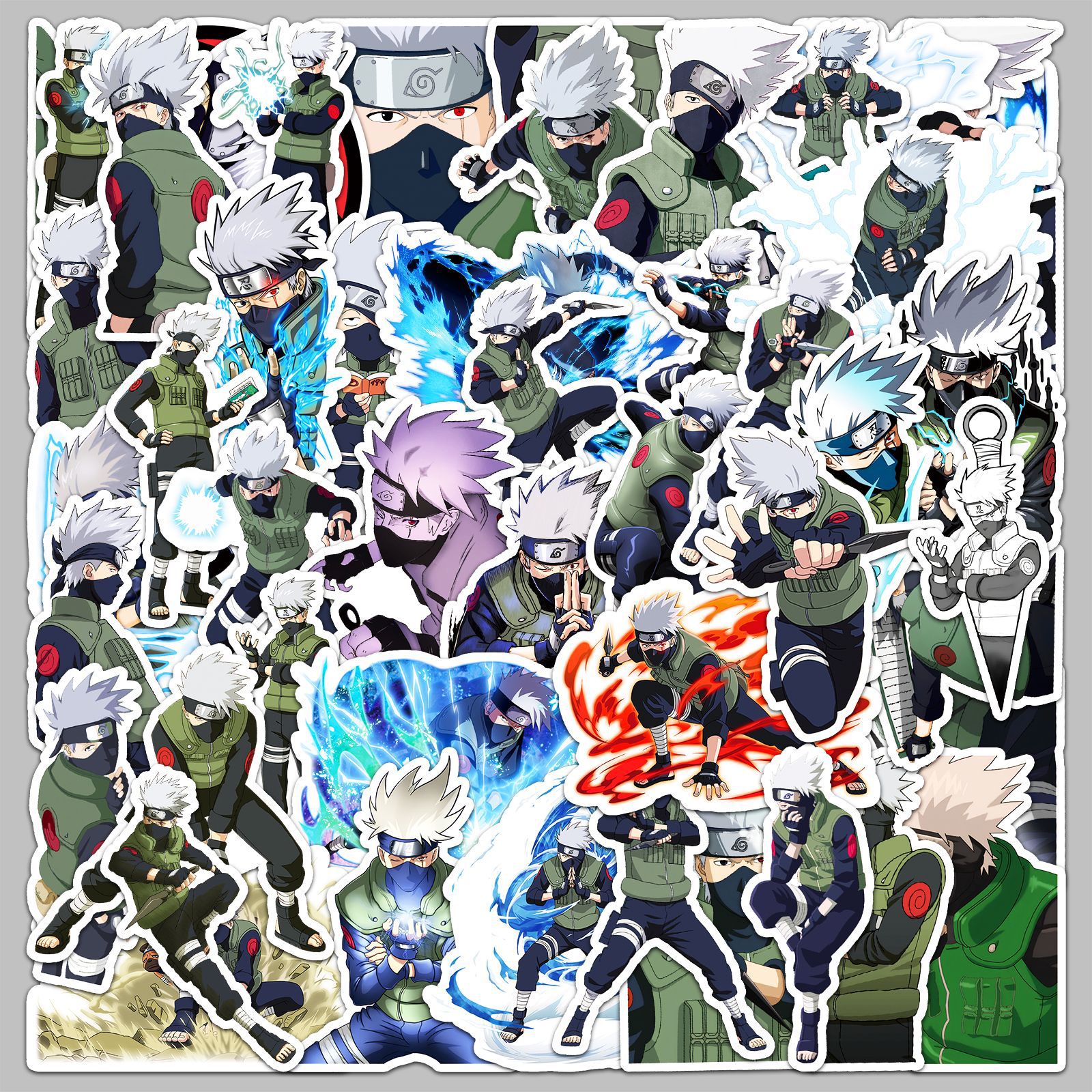 50pcs Anime Naruto Hatake Kaka – Tablet Accessory Bewertung und Preis