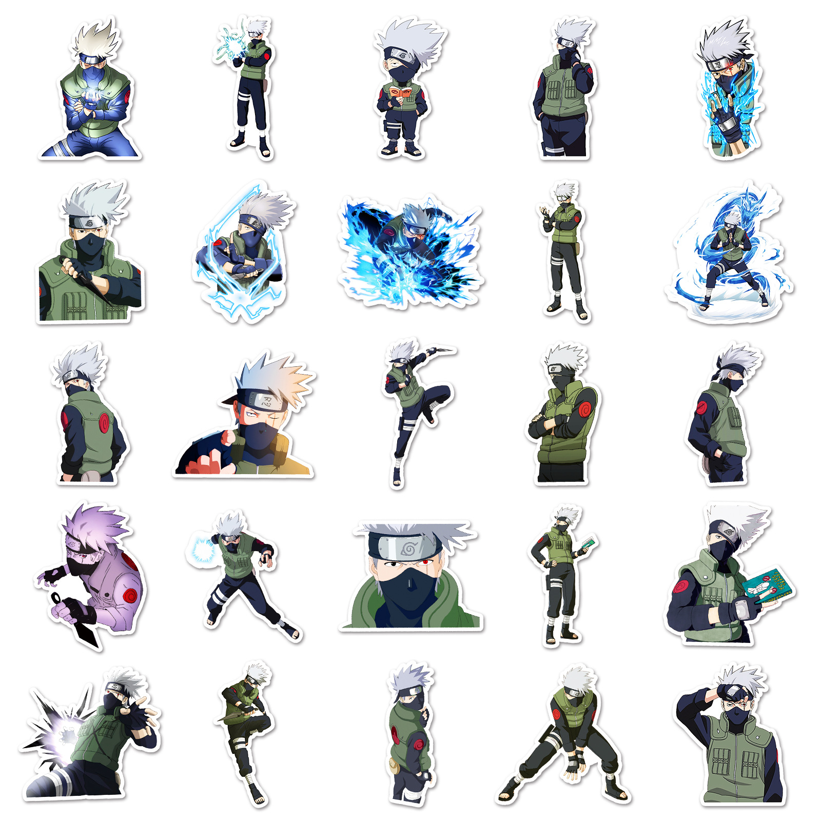 50pcs Anime Naruto Hatake Kaka – Tablet Accessory Bewertung und Preis