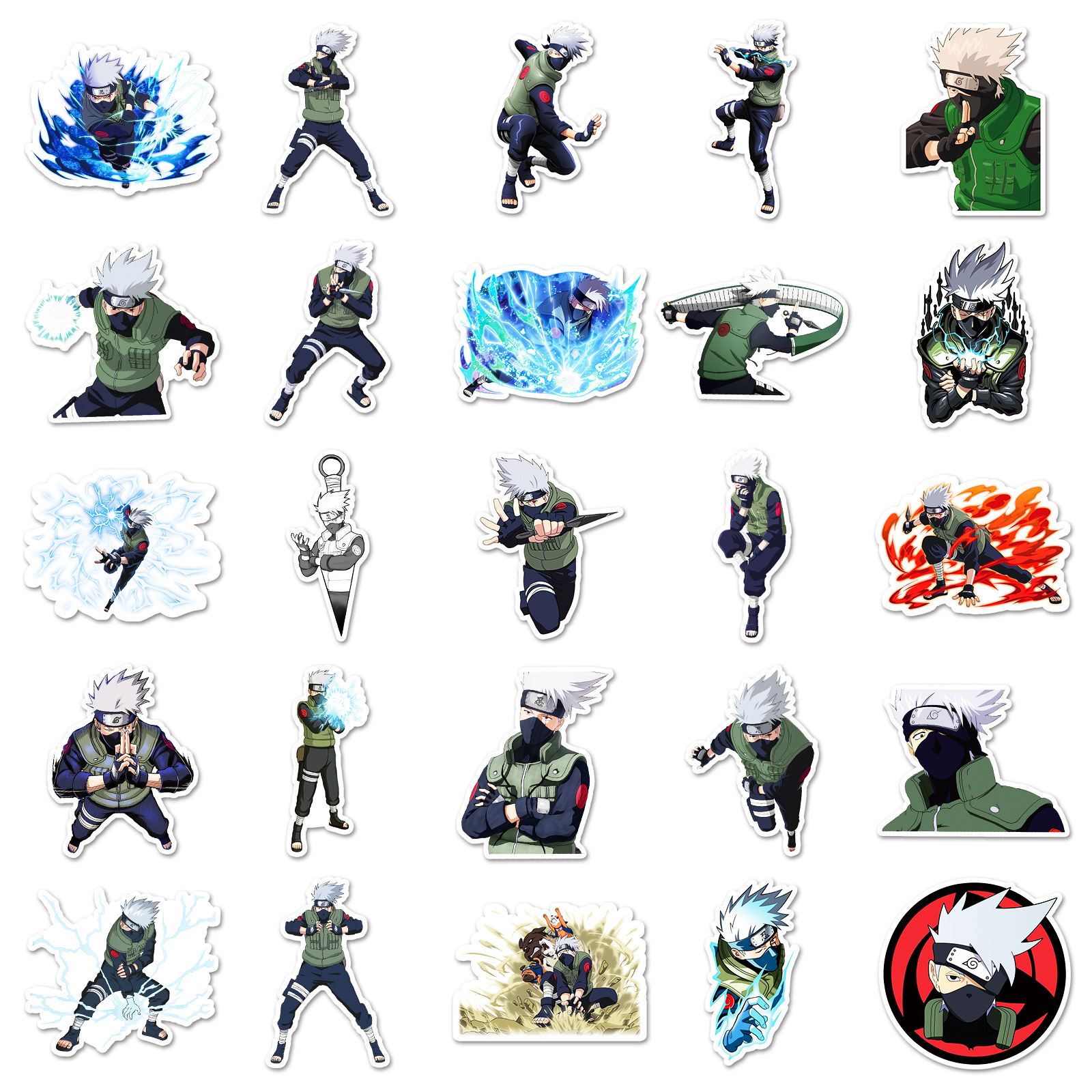 50pcs Anime Naruto Hatake Kaka – Tablet Accessory Bewertung und Preis