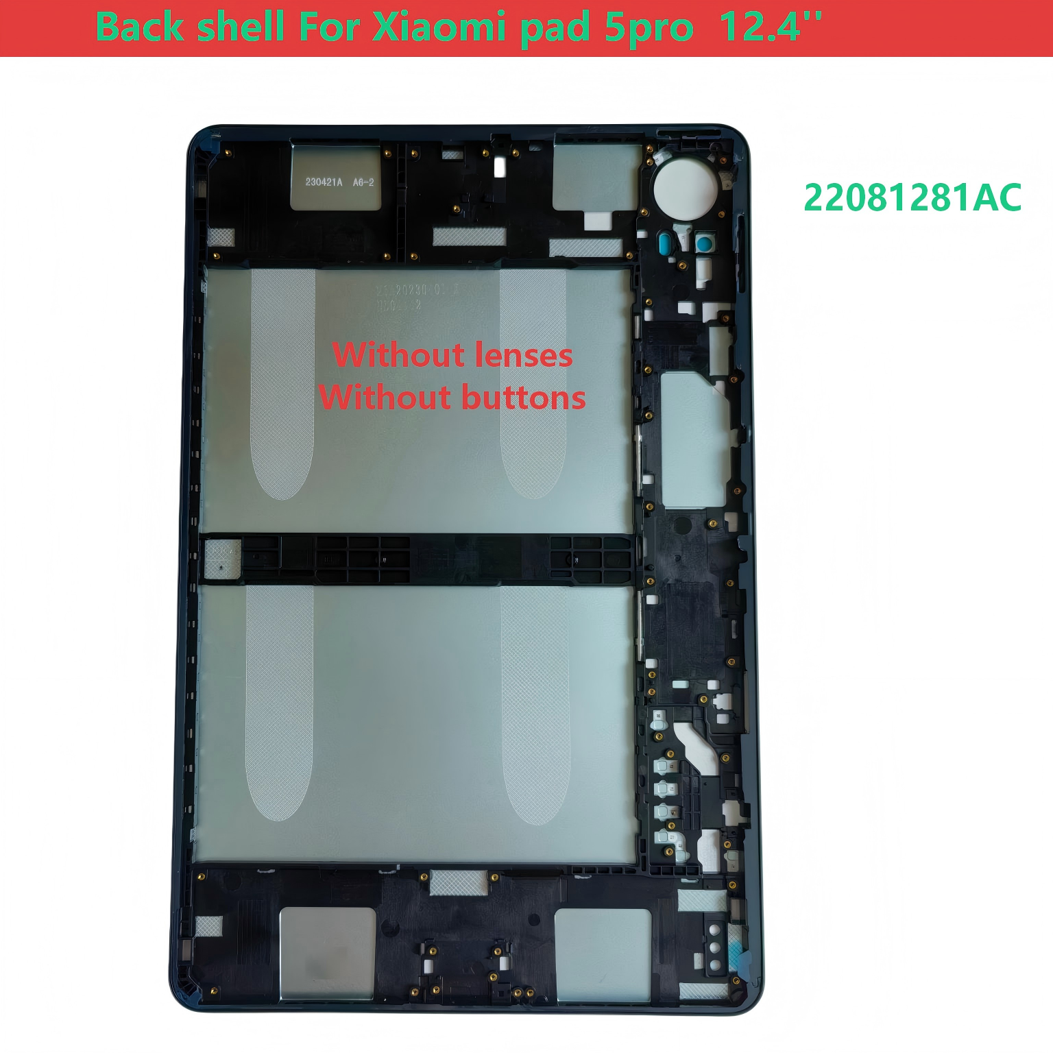 12'.4' Back shell For Xiaomi P – Tablet Cover Accessories Bewertung und Preis