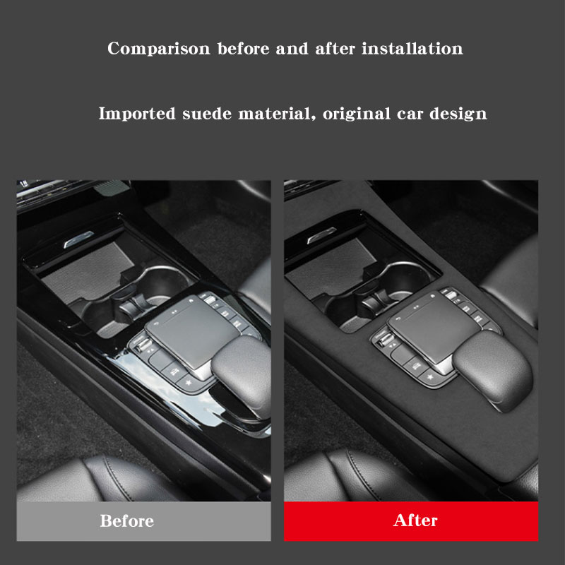 Car Center Console Suede Style – Tesla Tablet Accessories Bewertung und Preis