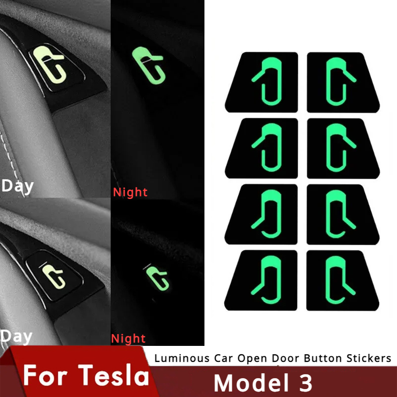 Luminous Car Open Door Button  – Tesla Tablet Accessories Bewertung und Preis