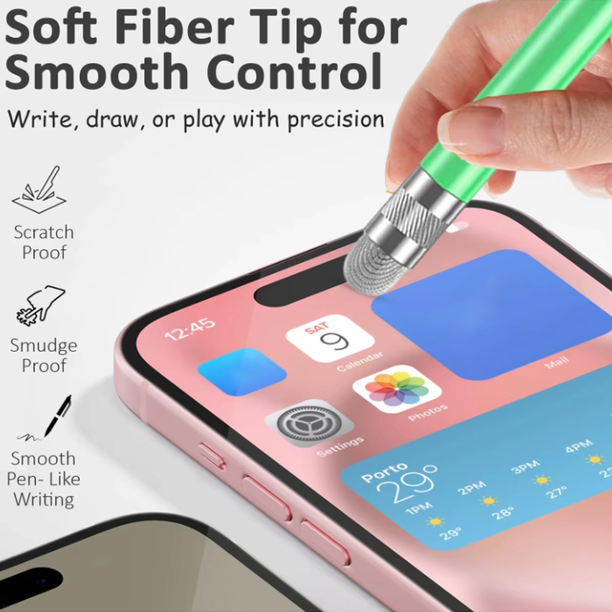 Graduated Color Silver Fiber T – Tablet Pencil Accessories Bewertung und Preis
