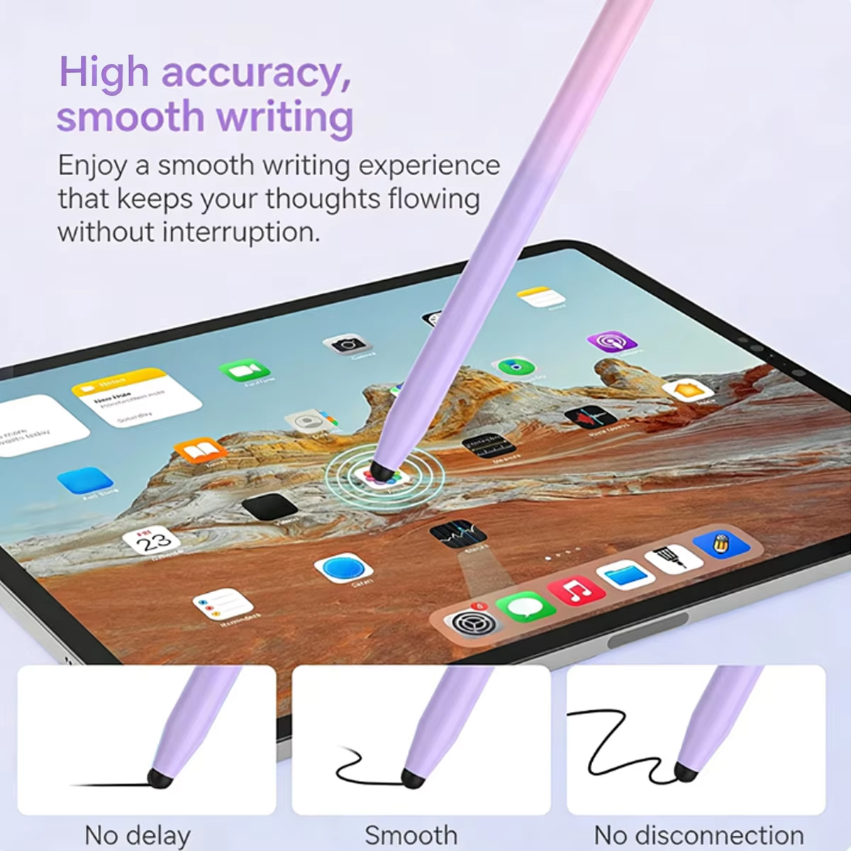 Graduated Color Silver Fiber T – Tablet Pencil Accessories Bewertung und Preis