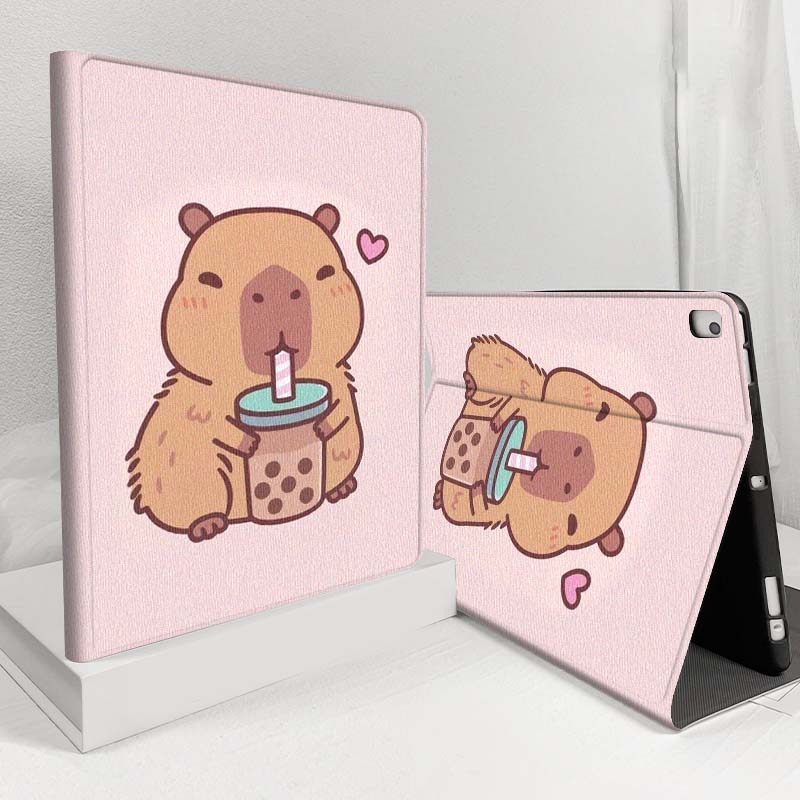 Cartoon Capybara Bubble Tea Fo – Samsung Tablet S11 Accessories Bewertung und Preis