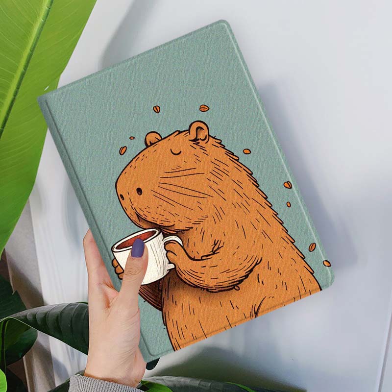 Cartoon Capybara Bubble Tea Fo – Samsung Tablet S11 Accessories Bewertung und Preis