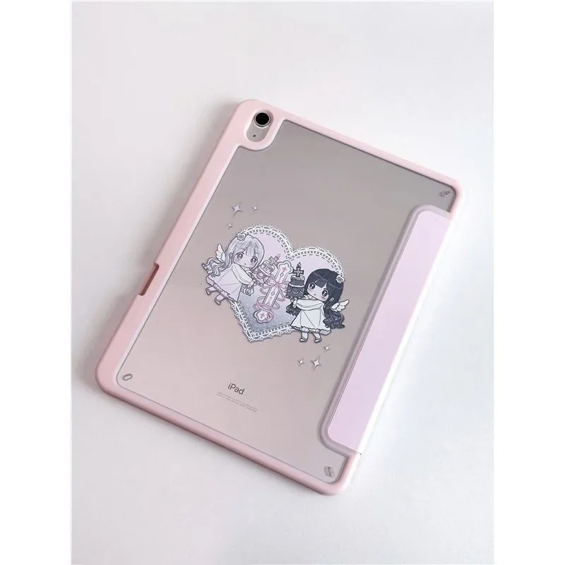 Anime Angel Wings Girl Pink Y2 – Cool Tablet Accessories Bewertung und Preis