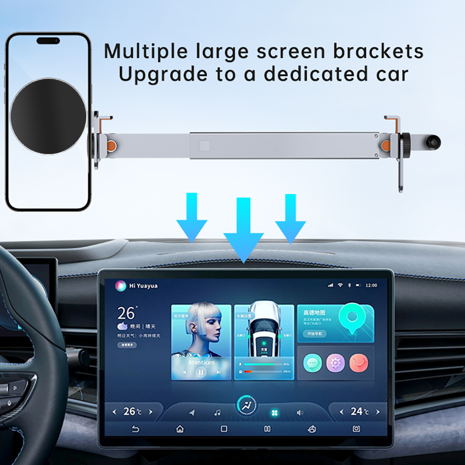 Dual Magsafe Car Screen Phone  – Tesla Tablet Accessories Bewertung und Preis