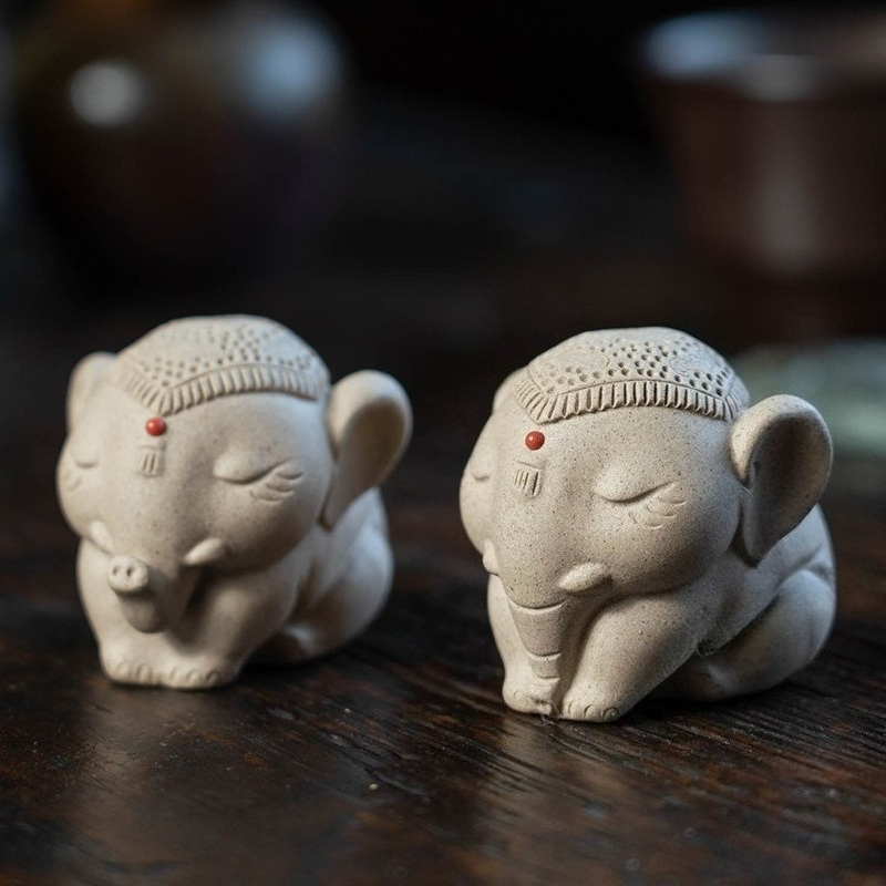 1 PC Purple Clay Peace Elephan – Unique Table Accessories Bewertung und Preis