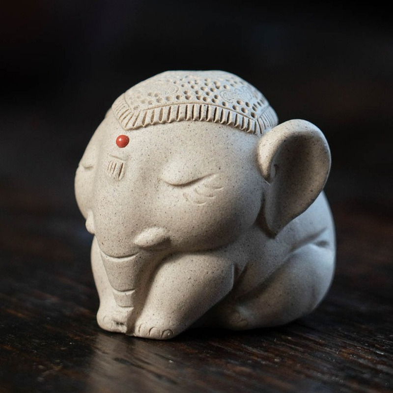 1 PC Purple Clay Peace Elephan – Unique Table Accessories Bewertung und Preis