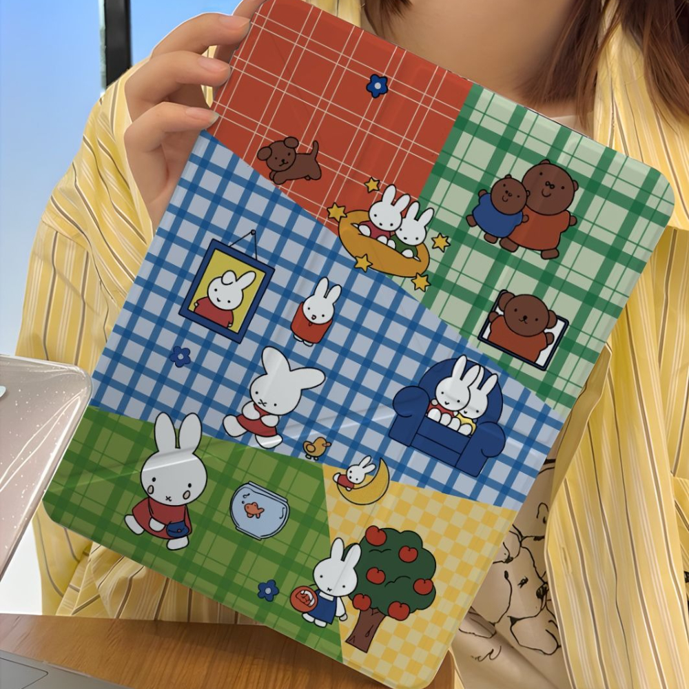Kawaii Miffy Rabbit Tablet Cas – Fire Tablet Accessories Bewertung und Preis