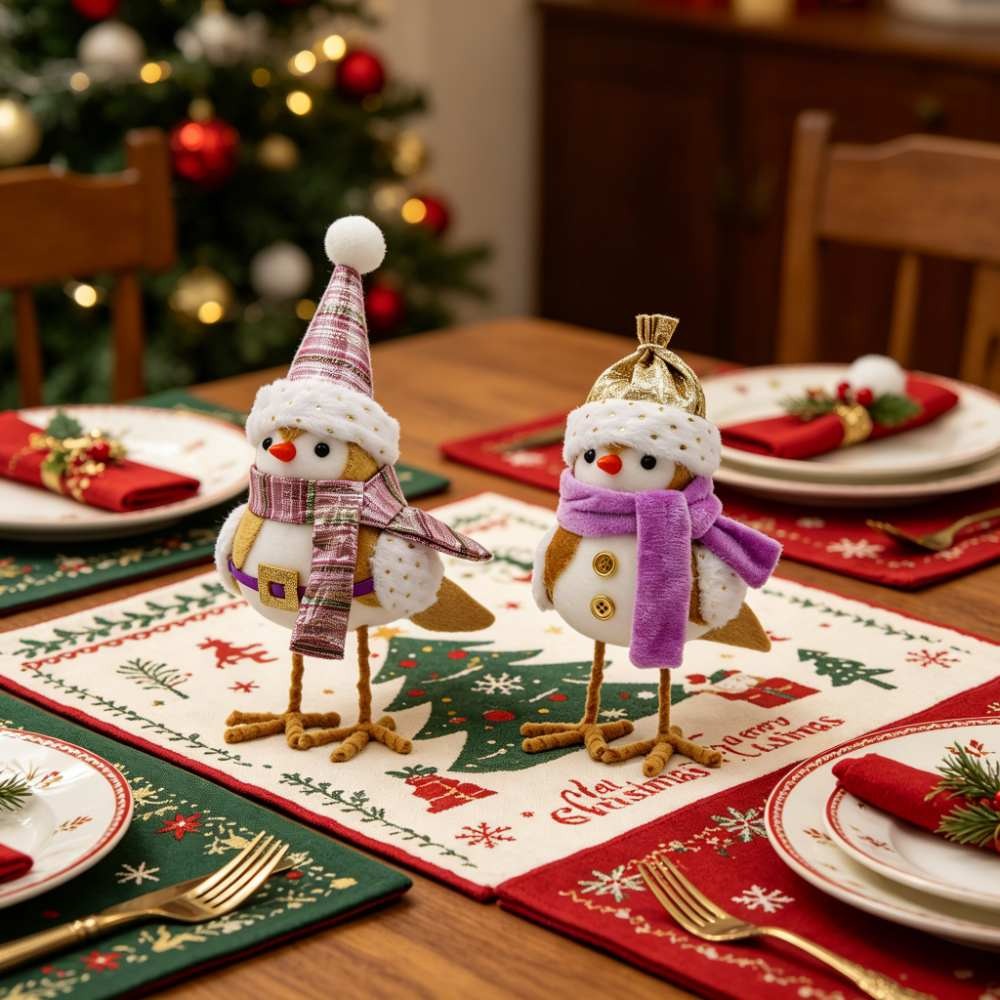 Christmas Felt Bird Figurines  – Tablet Accessories Kit Bewertung und Preis