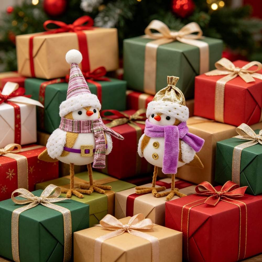 Christmas Felt Bird Figurines  – Tablet Accessories Kit Bewertung und Preis