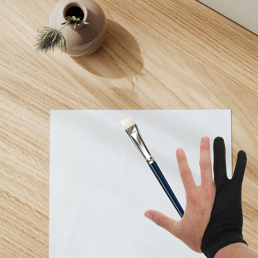 3Pcs Professional Two-Finger A – Drawing Glove Artist Bewertung und Preis
