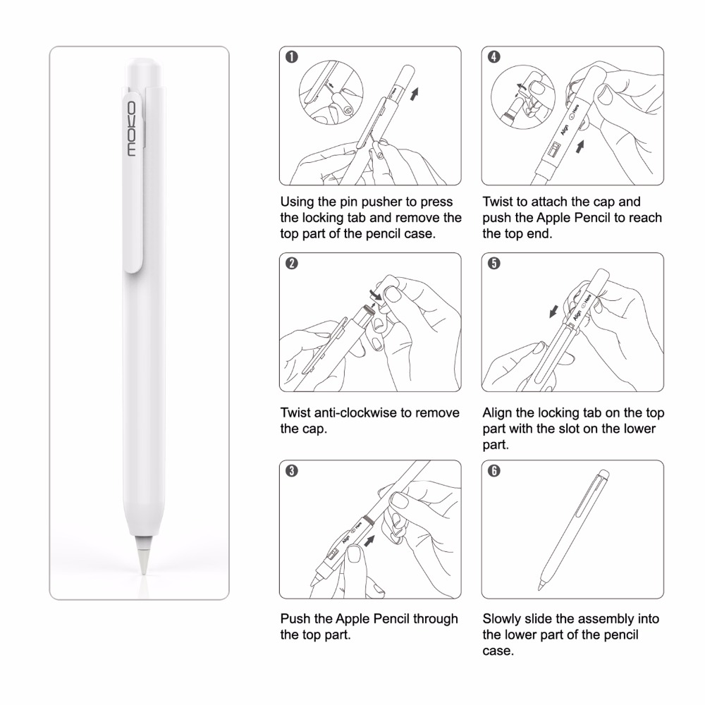 Moko Protective Case for Apple – Tablet Pencil Accessories Bewertung und Preis
