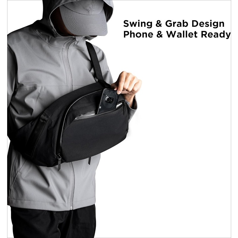Right Shoulder Chest bag  7.5L – Tablet Shoulder Bag Bewertung und Preis