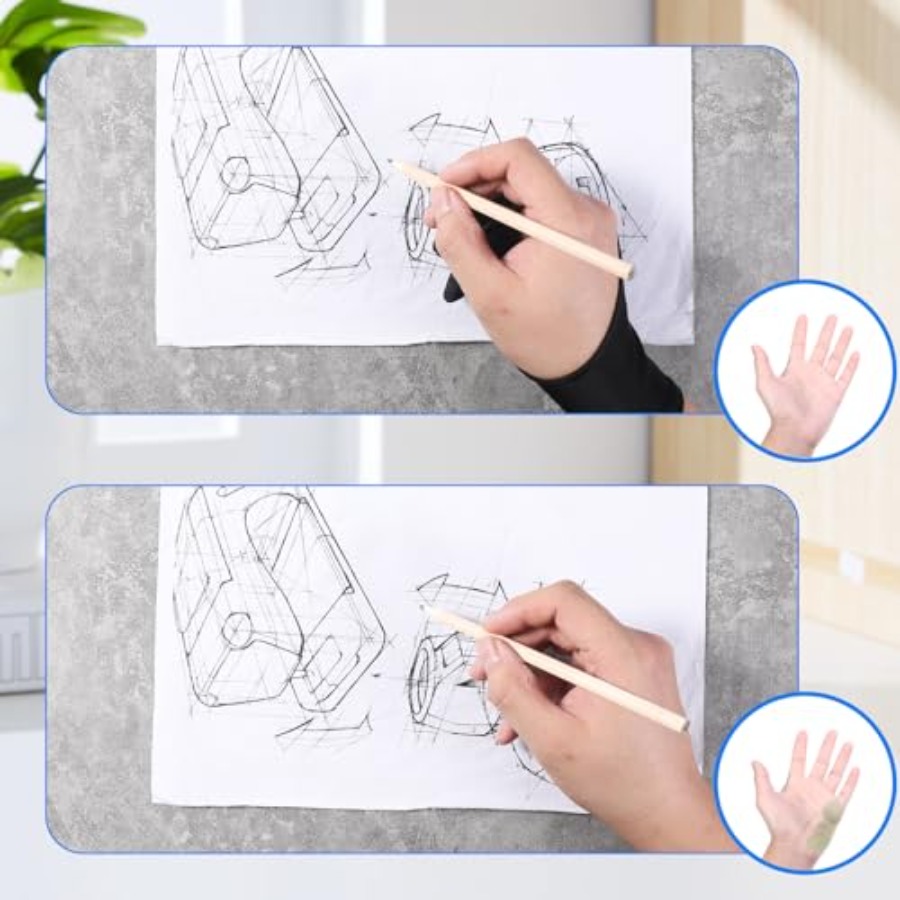 4 Pack Drawing Glove Digital D – Drawing Glove Artist Bewertung und Preis