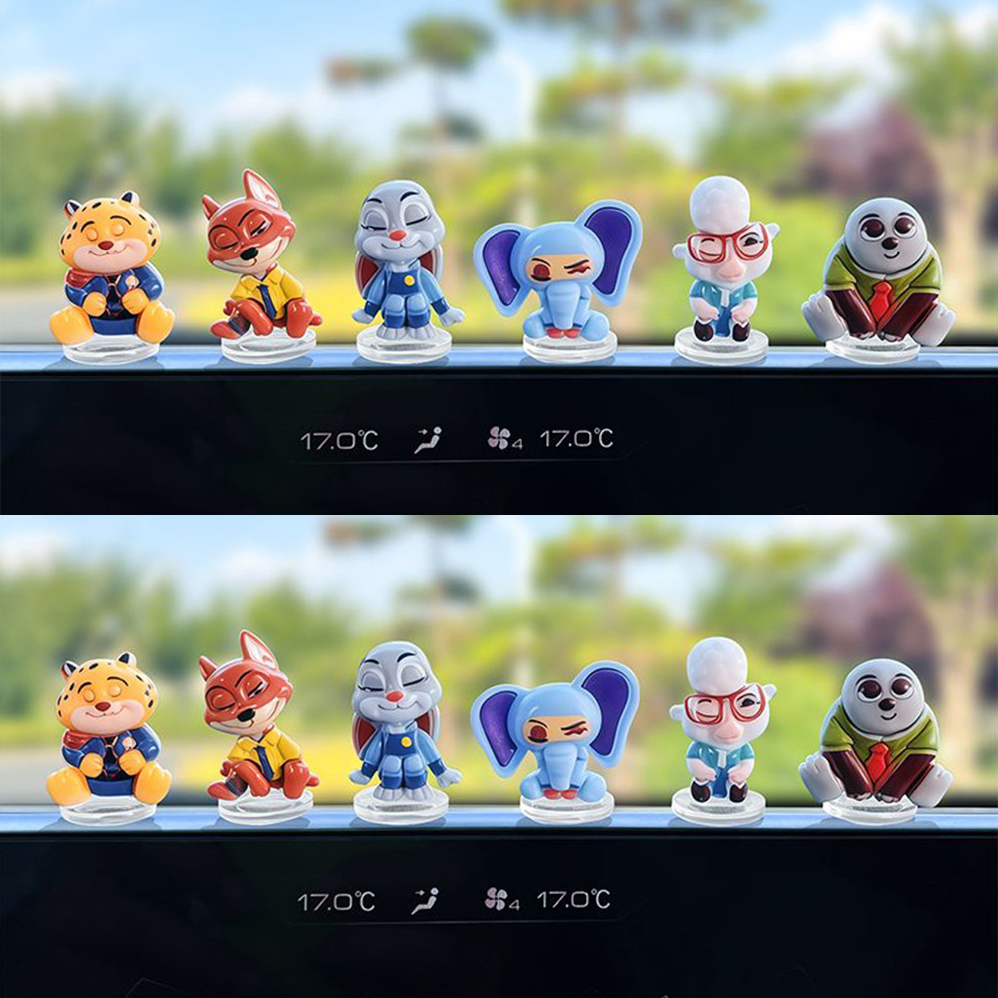 Zootopia cartoon car ornament  – Tablet Accessory Bewertung und Preis