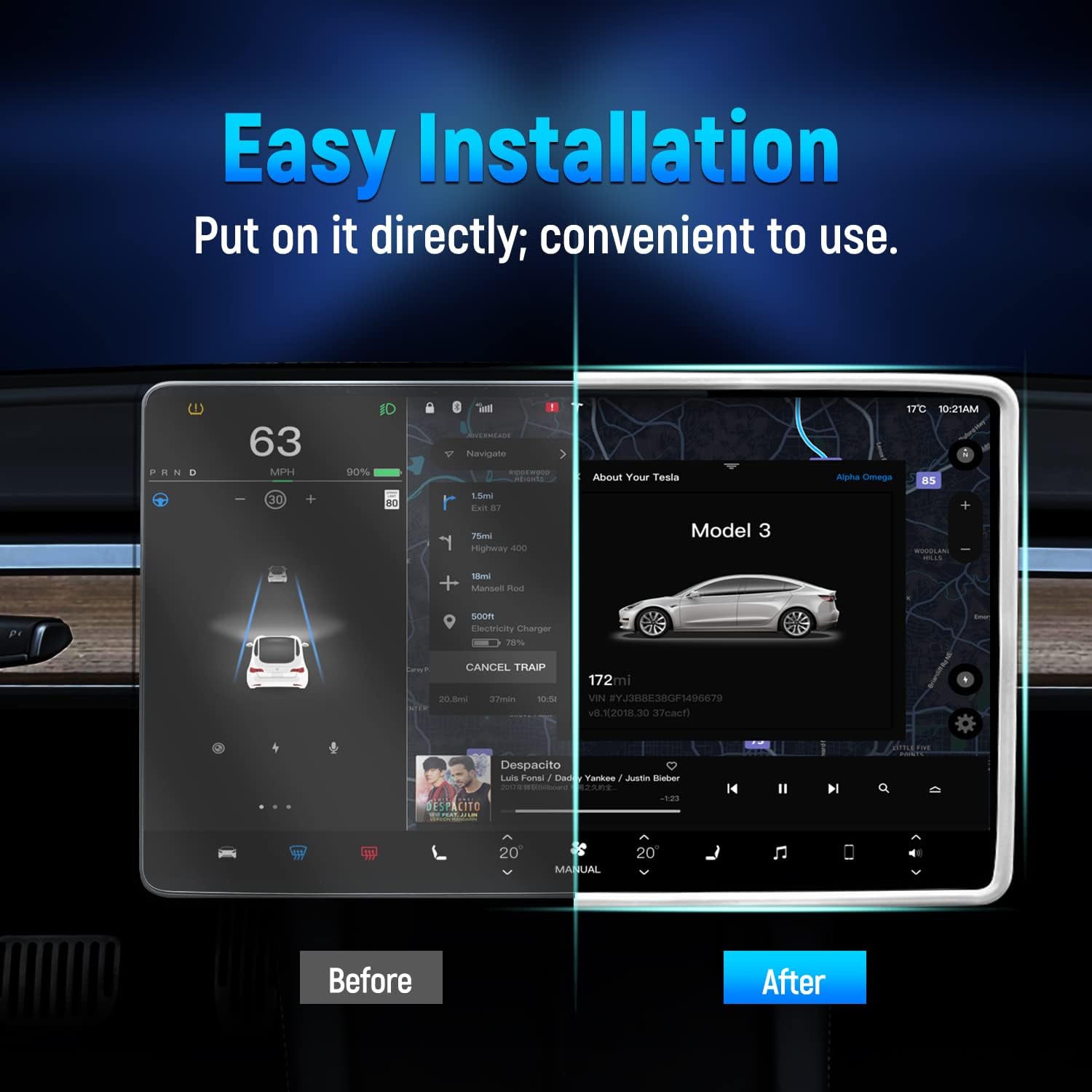 For Tesla Model 3 Y Highland S – Tesla Tablet Accessories Bewertung und Preis