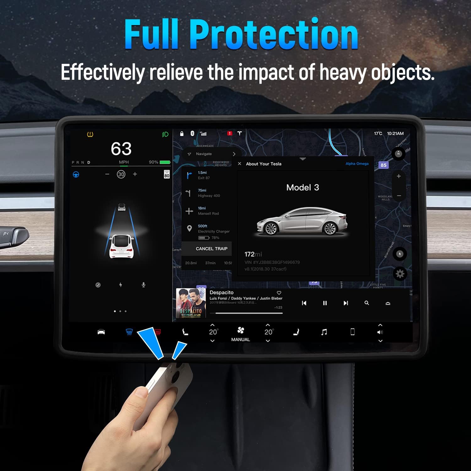 For Tesla Model 3 Y Highland S – Tesla Tablet Accessories Bewertung und Preis