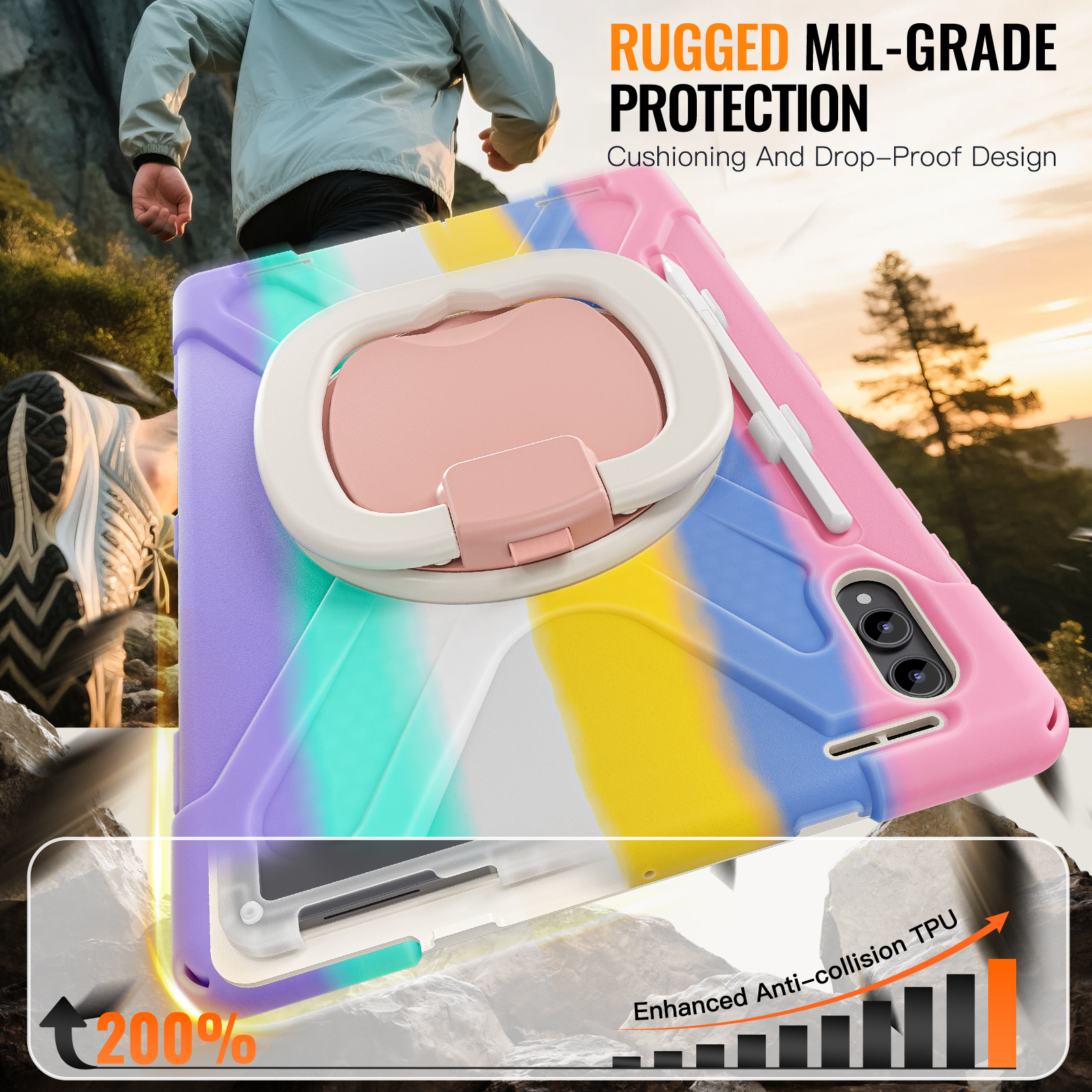 Heavy Duty Protective Case for – Samsung Tablet S11 Accessories Bewertung und Preis