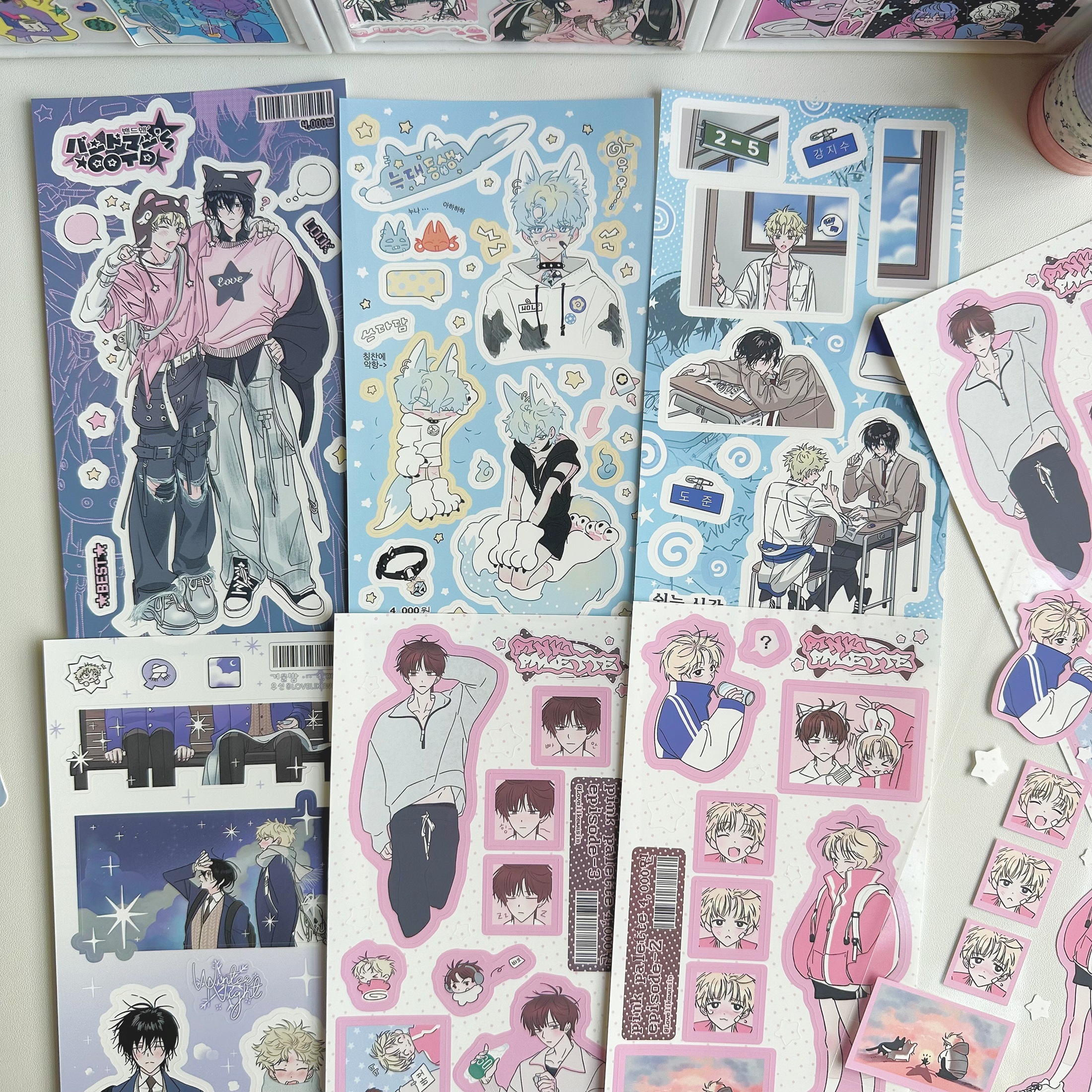 1/6PCS Cute Cartoon Anime Cool – Cool Tablet Accessories Bewertung und Preis
