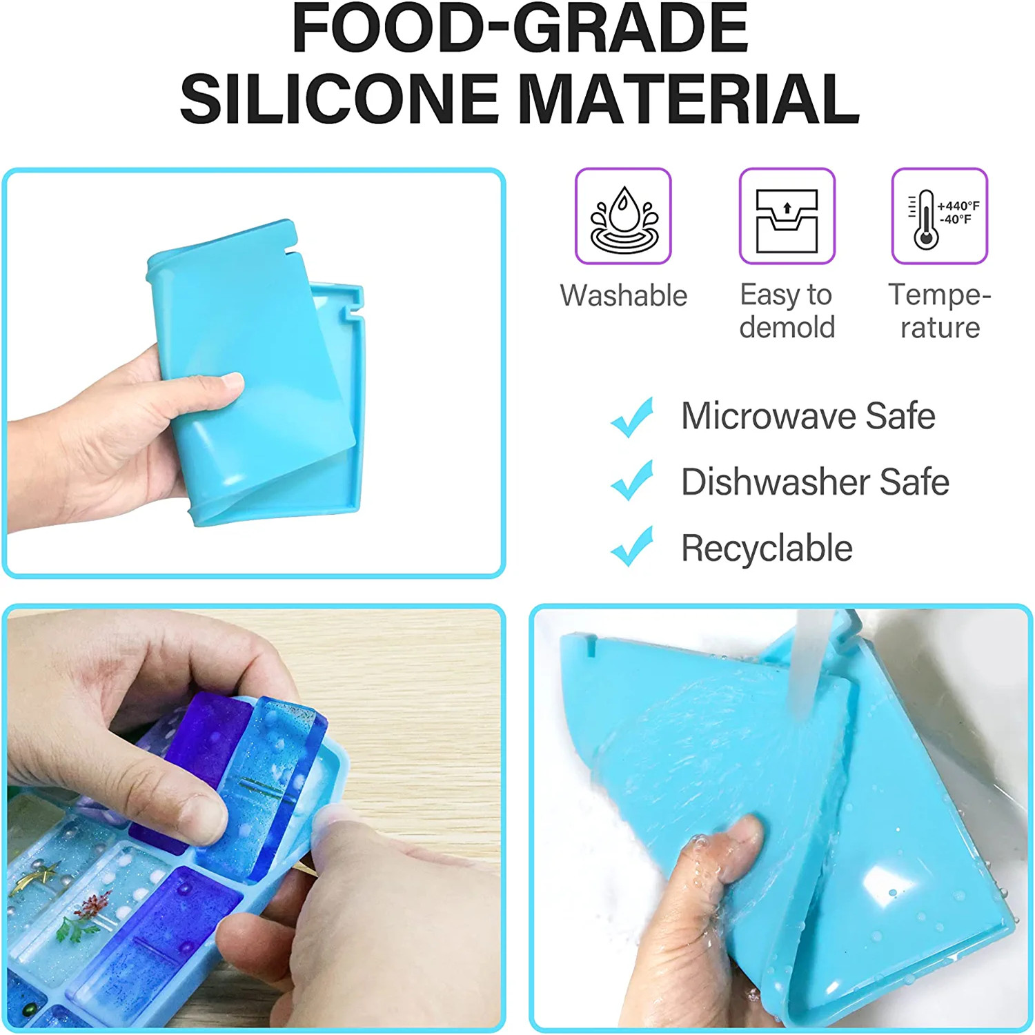 Domino Molds Silicone Epoxy Re – Tablet Accessories Kit Bewertung und Preis