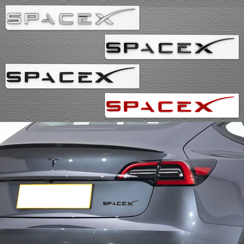 3D ABS Logo Letters Car Trunk  – Tesla Tablet Accessories Bewertung und Preis