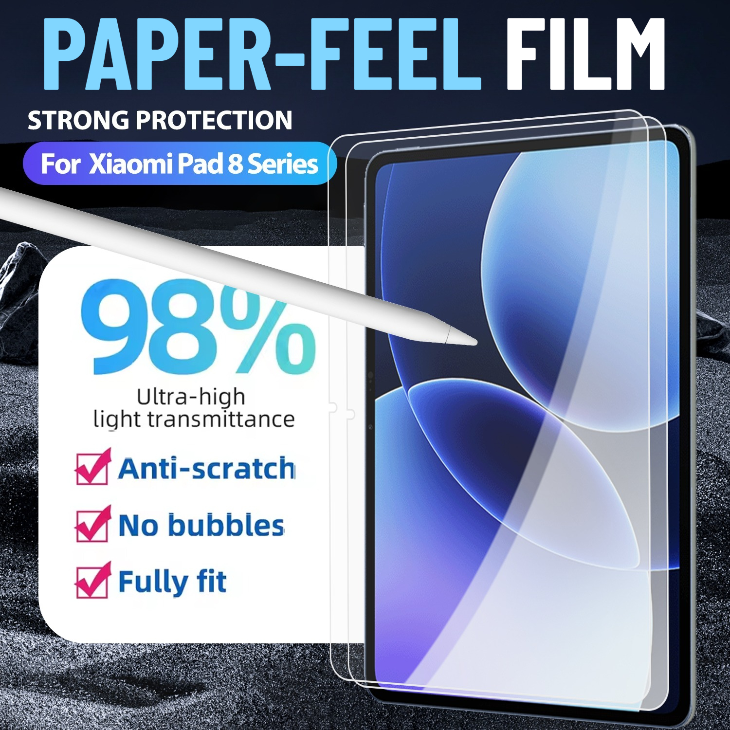 1-3PCS Paper Feel Screen Prote – Mi Tablet Accessories Bewertung und Preis