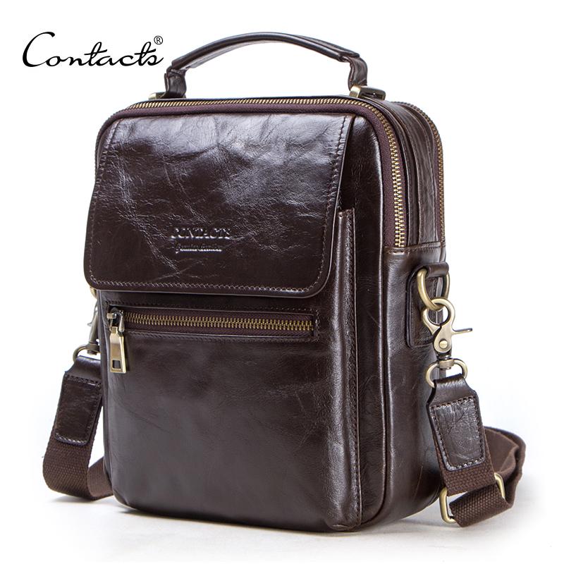 CONTACT'S new genuine leather  – Tablet Shoulder Bag Bewertung und Preis